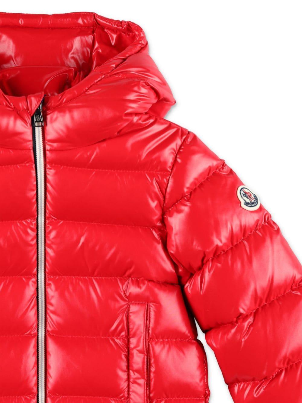 Piumino rosso neonato unisex