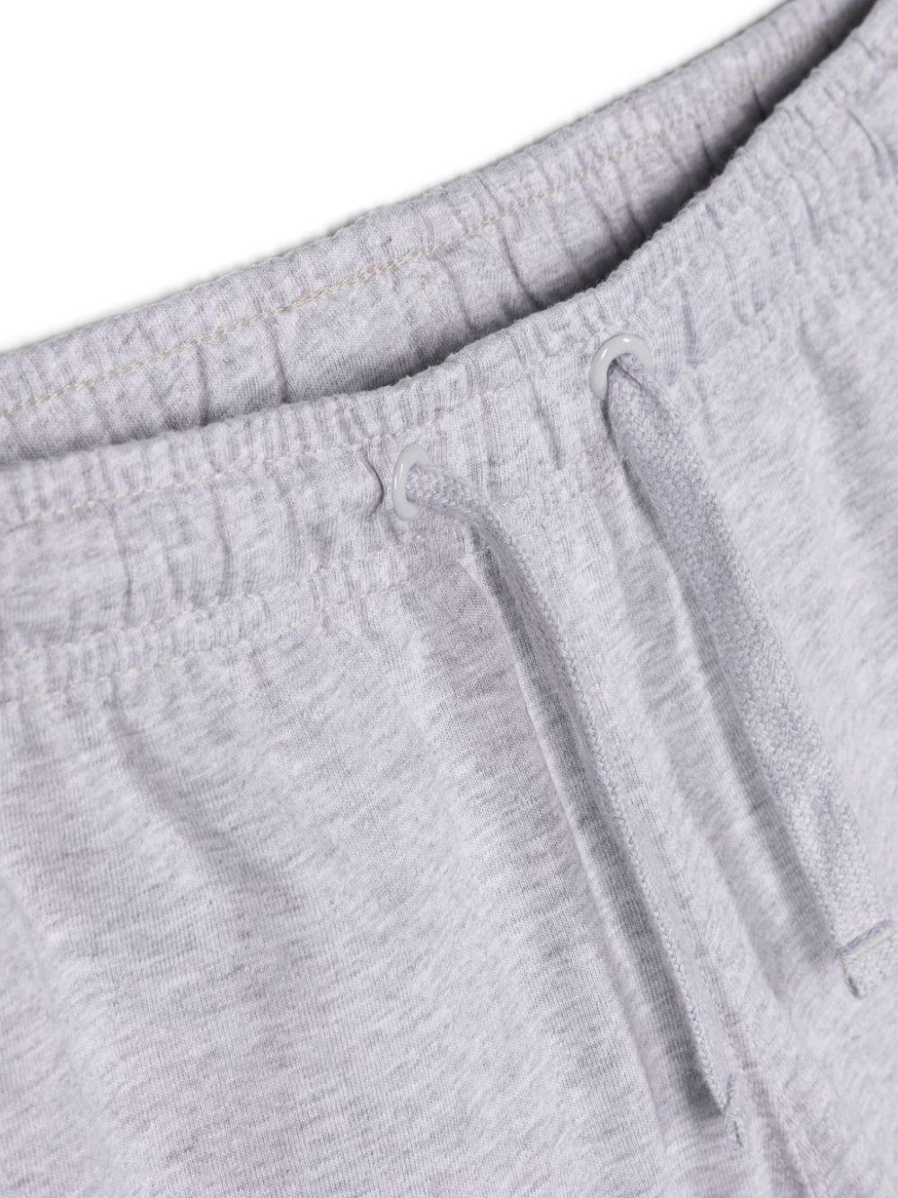 Set grigio/bianco neonato HUG00LLAA23 84171 MOSCHINO KIDS 