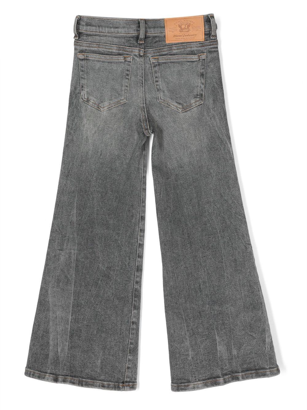 Jeans grigio bambina