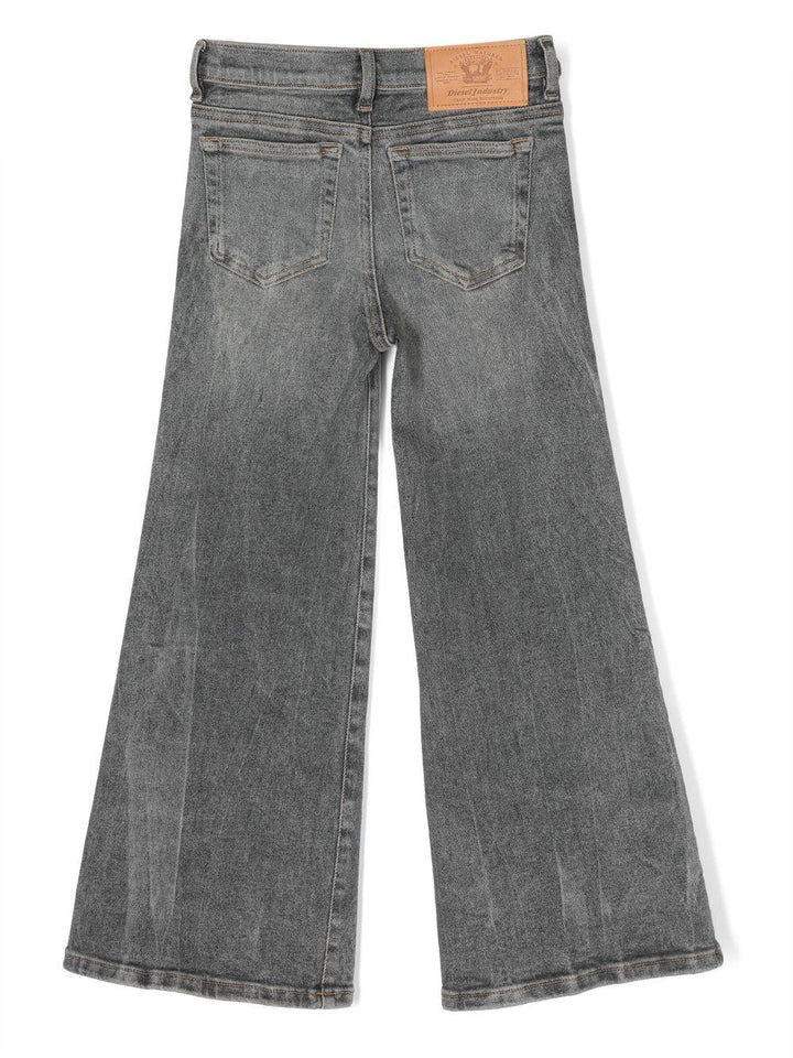 Jeans grigio bambina
