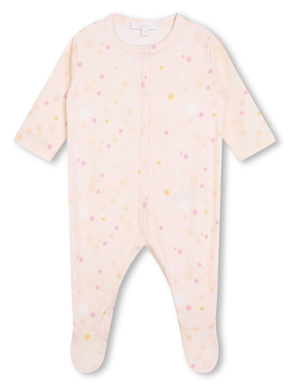 Pigiama neonata bianco/multicolore