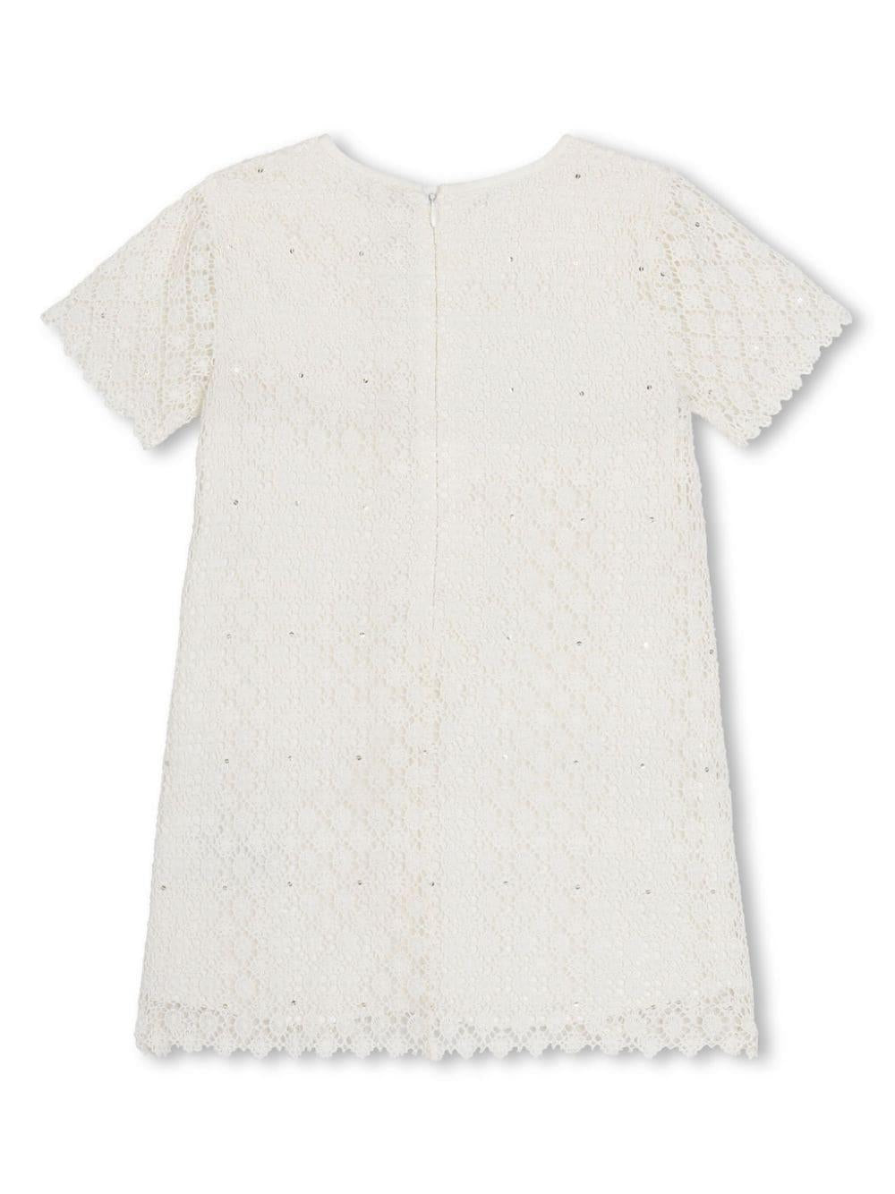 abito bianco bambina