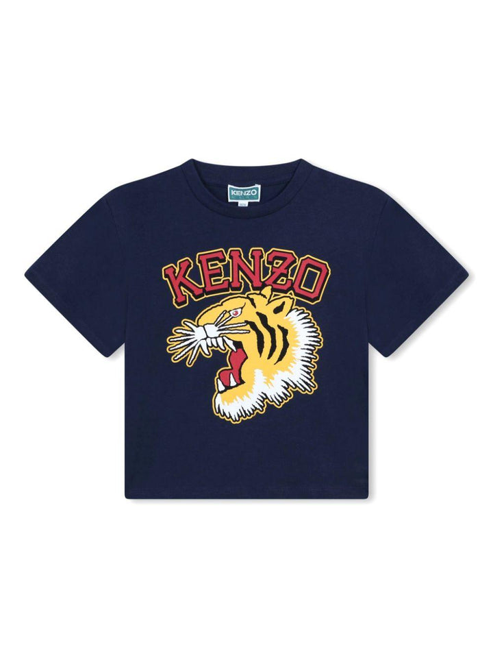 T-shirt blu bambino