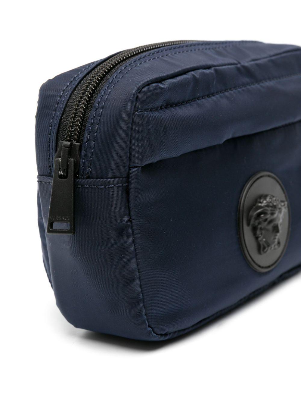Borsa blu unisex 10138761A09749 2UP40 VERSACE 