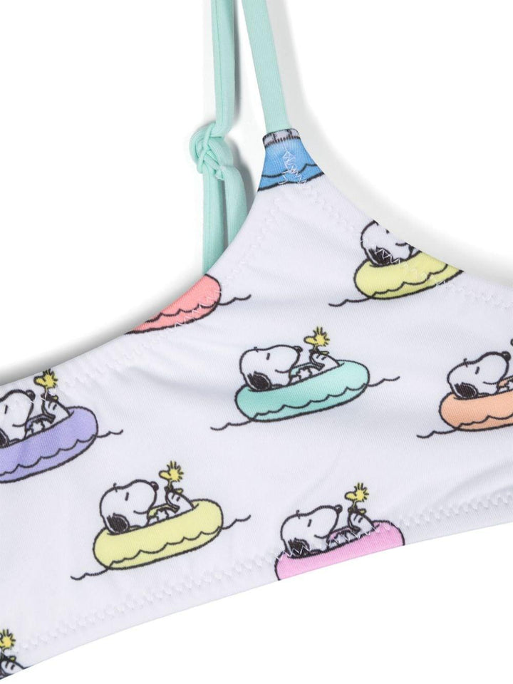 Bikini bianco bambina