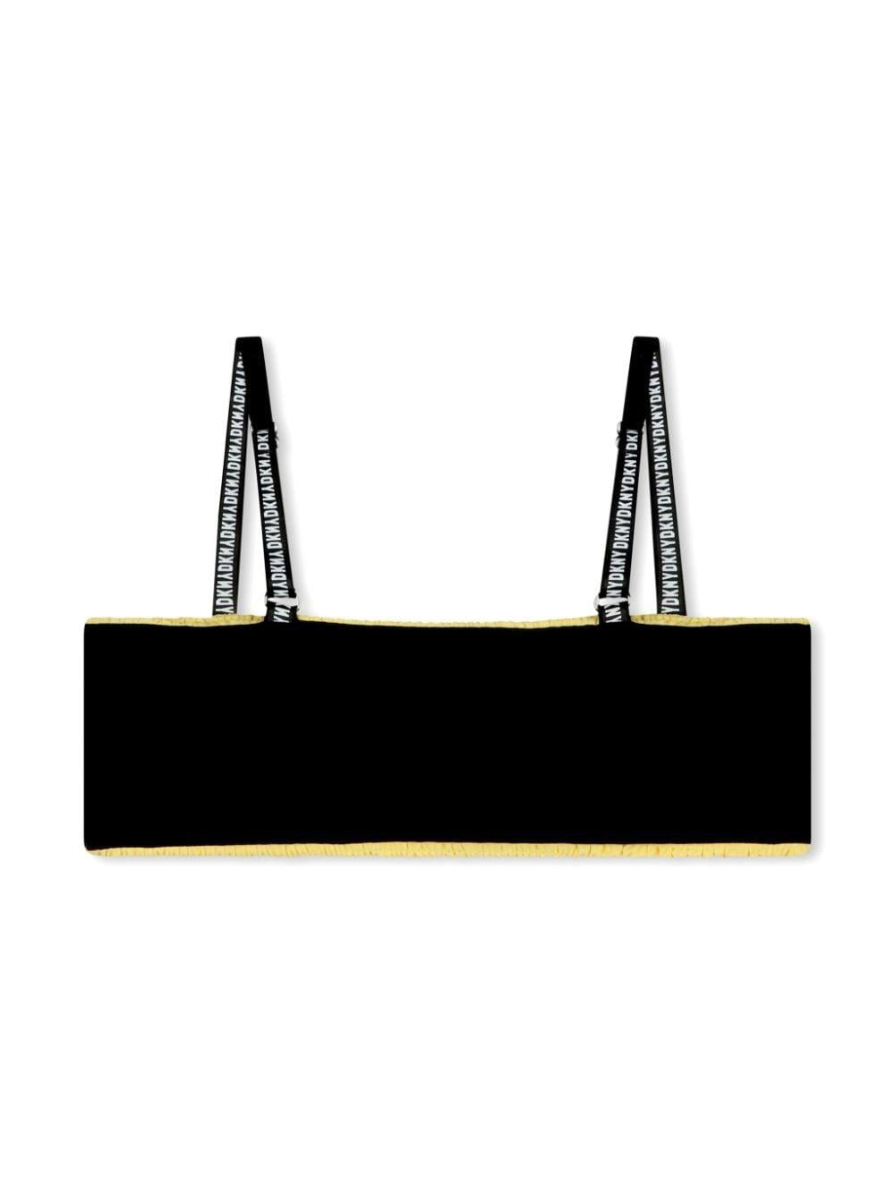 Set bikini giallo bambina