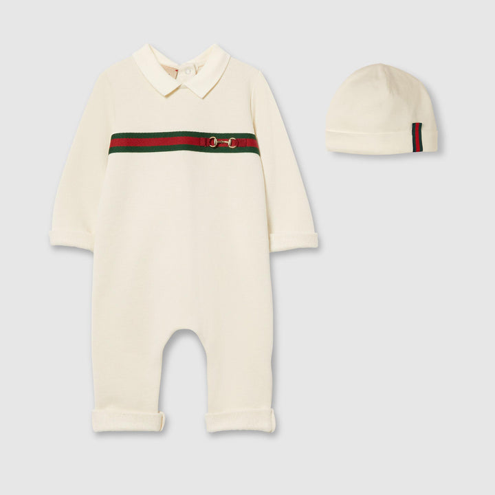 set tutina avorio neonato