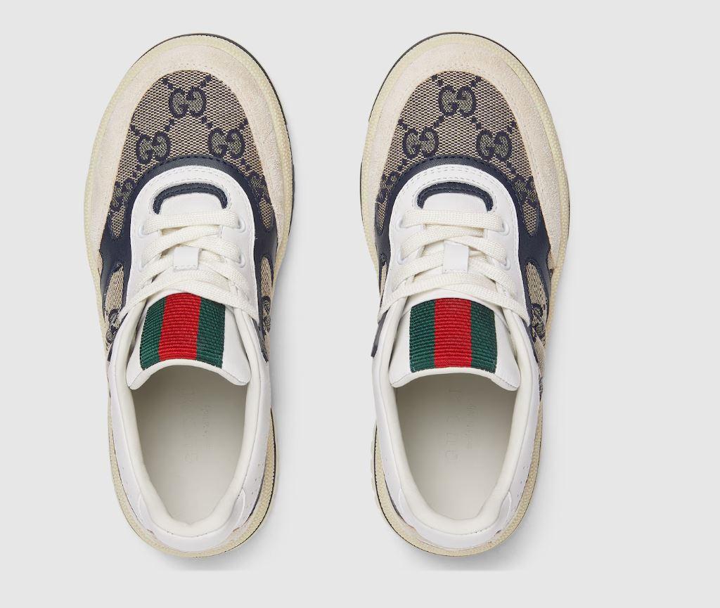 sneakers blu bambino 793956AAE2S 9554 GUCCI KIDS 