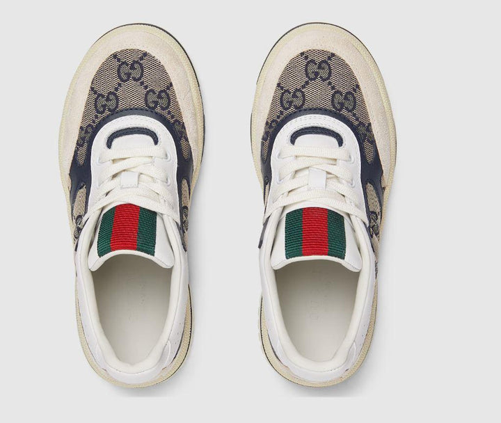 sneakers blu bambino 793956AAE2S 9554 GUCCI KIDS 