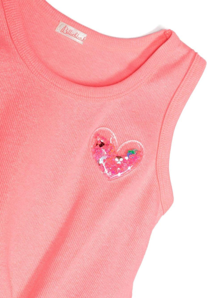 canotta rosa bambina