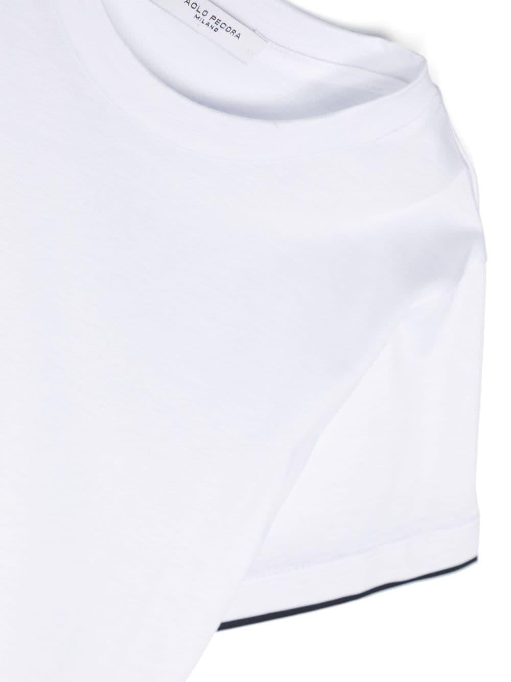 T-shirt bianca bambino