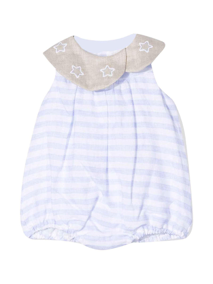Pagliaccetto azzurro neonato