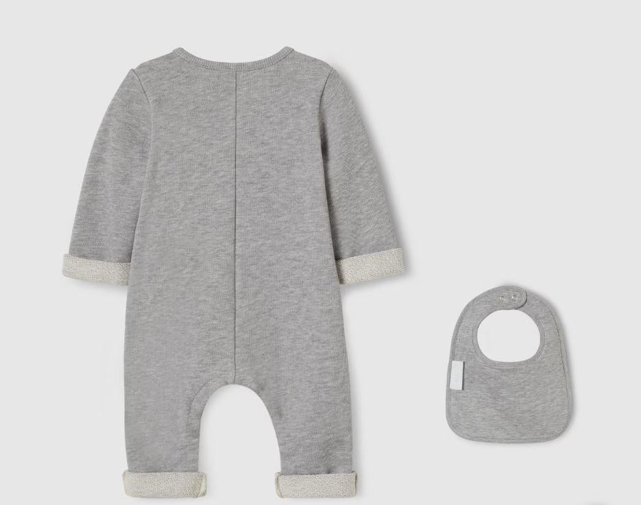 set tutina grigio neonato 828842XJHES 1183 GUCCI KIDS 
