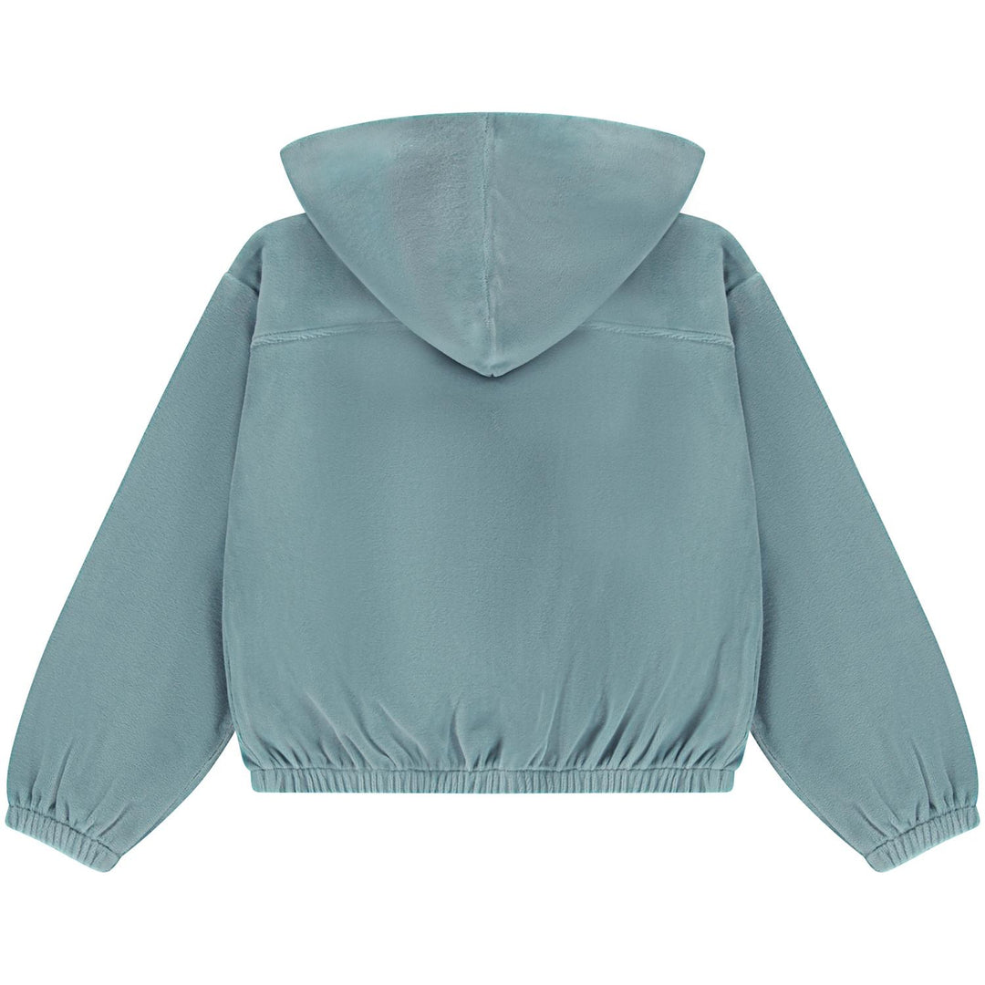 Felpa azzurra bambina
