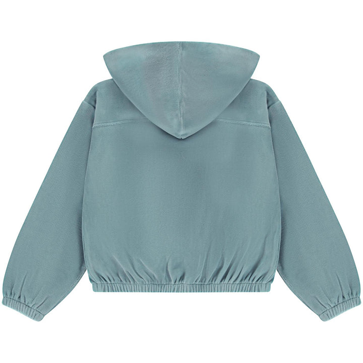 Felpa azzurra bambina