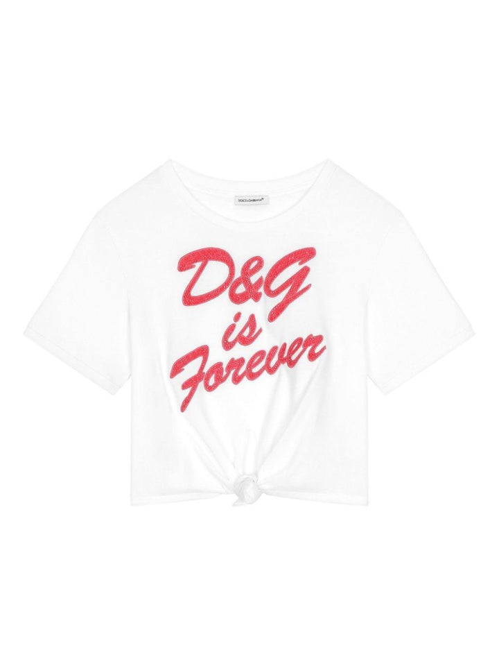 t-shirt bianca bambina
