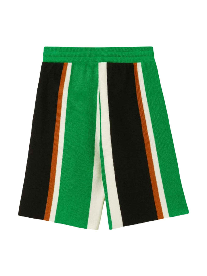 Shorts verdi bambino