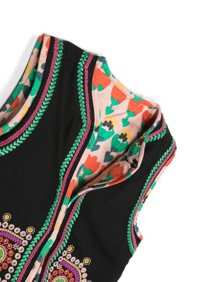 Gilet nero bambina
