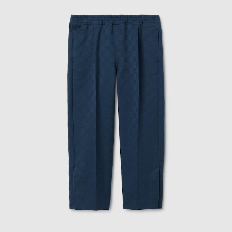 pantaloni blu bambino 804419XWA3G 4843 GUCCI KIDS 