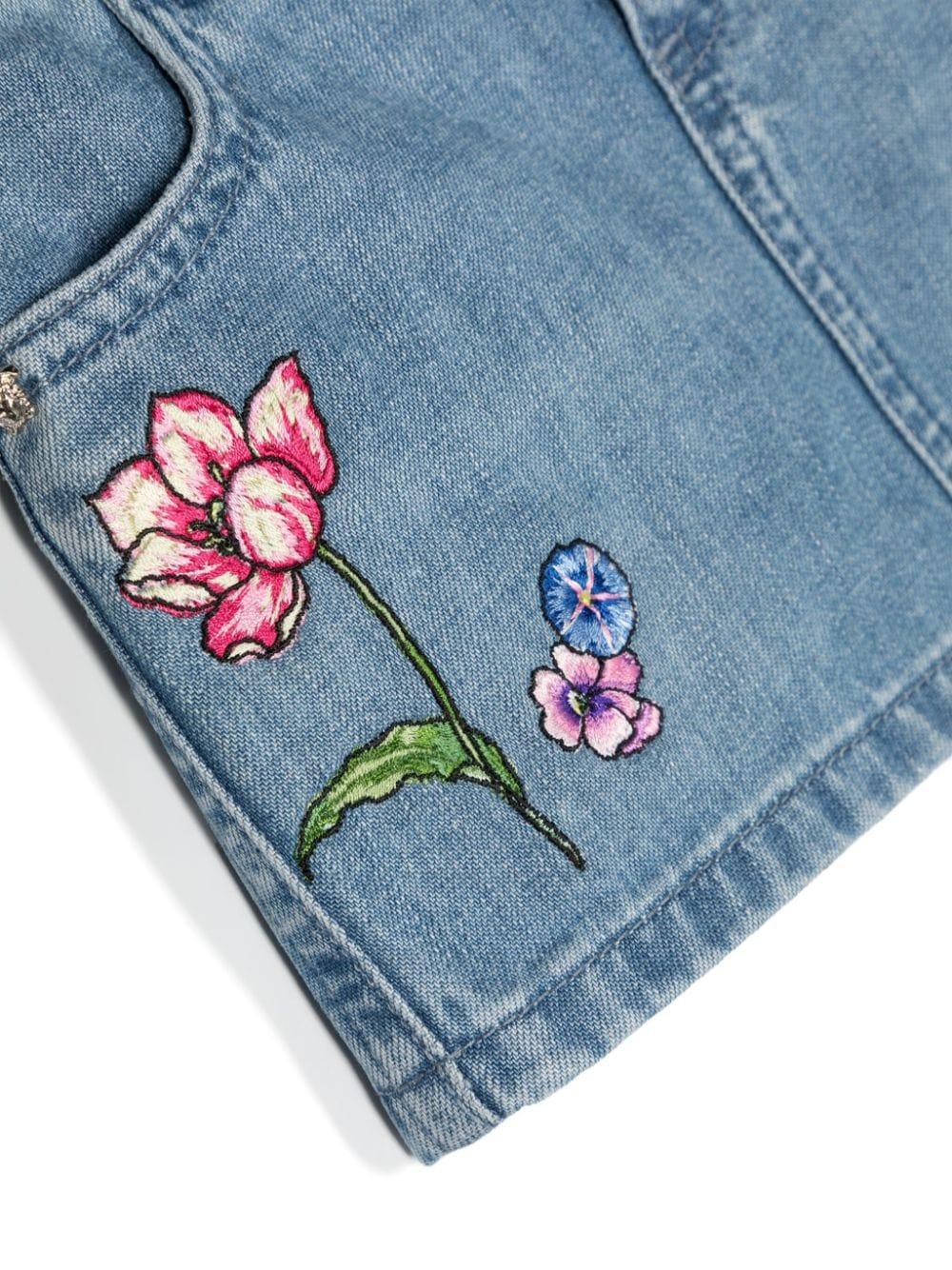 Minigonna denim bambina