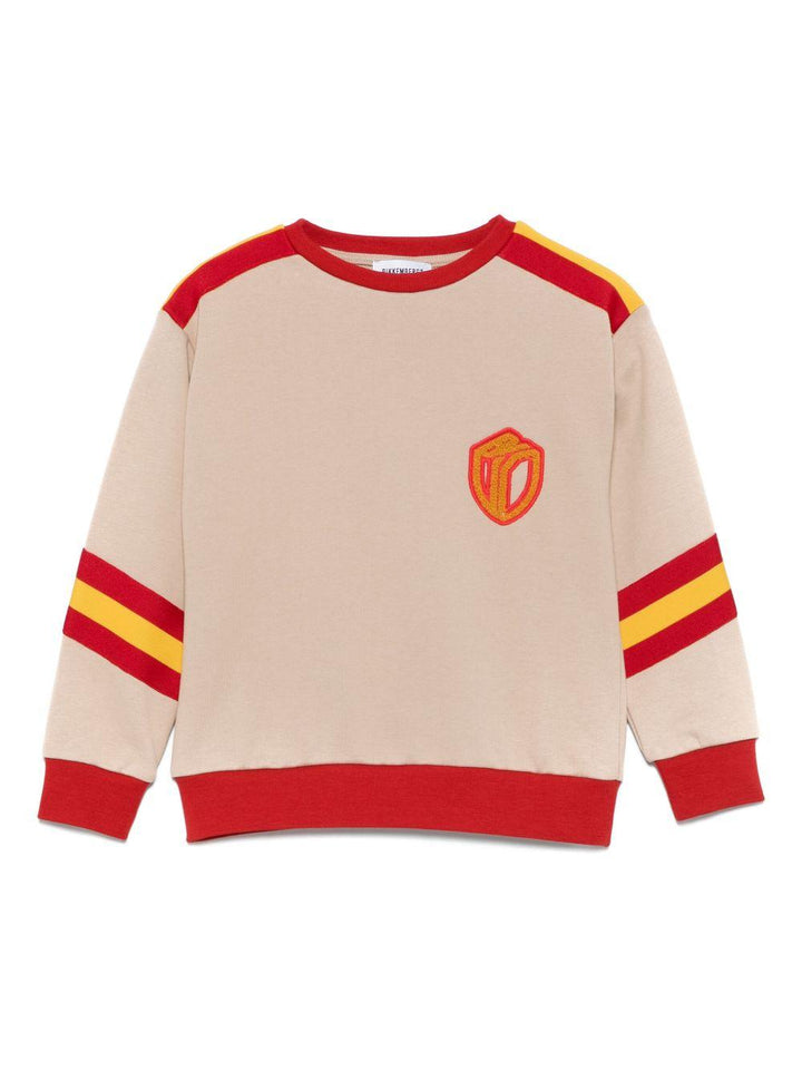 felpa beige bambino