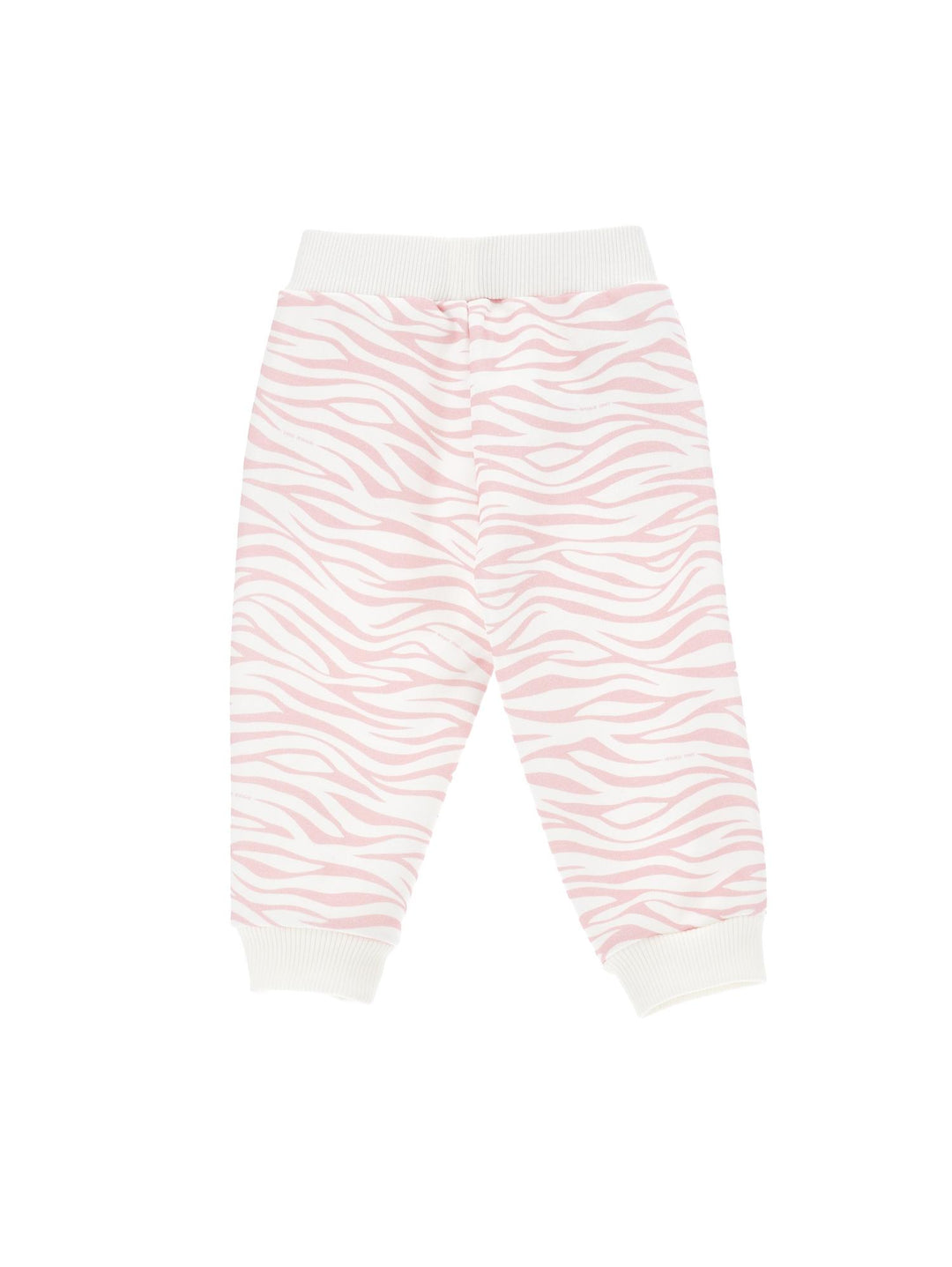 Pantaloni neonata con stampa e applicazione