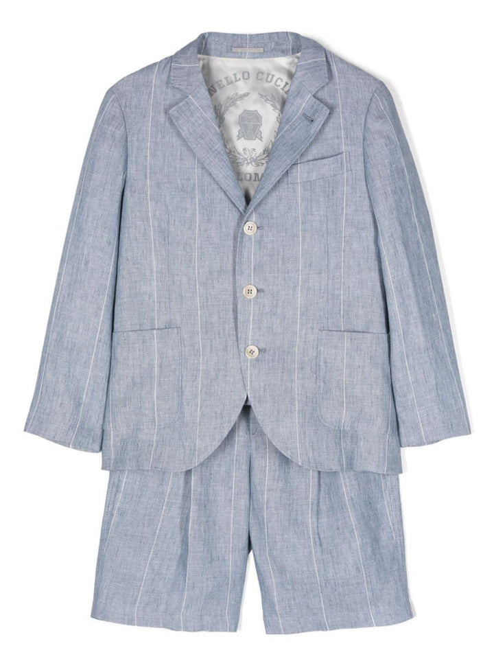 Completo blu bambino