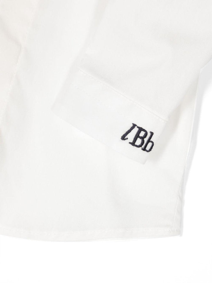 Camicia bianca neonato