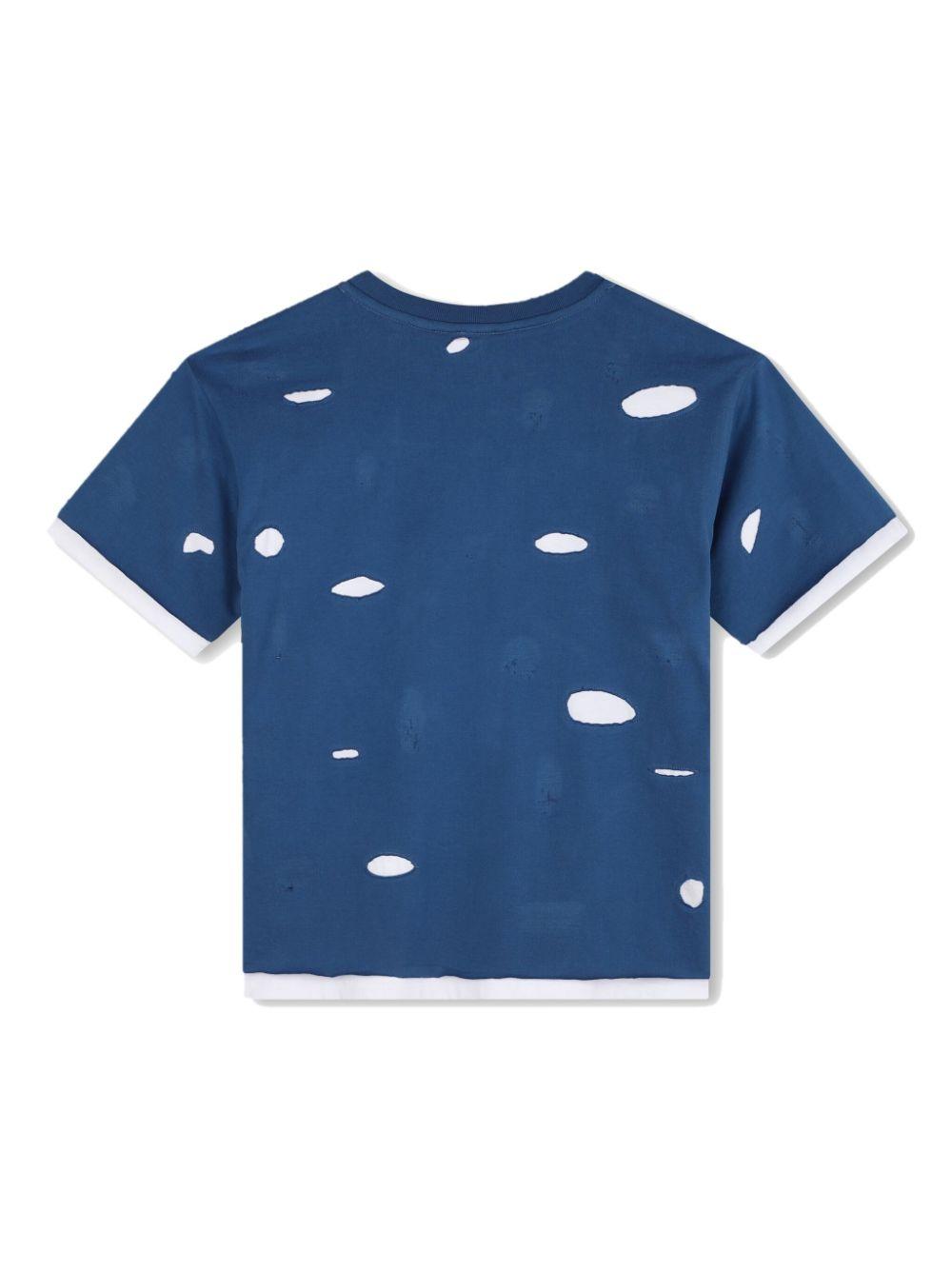 T-shirt blu bambino