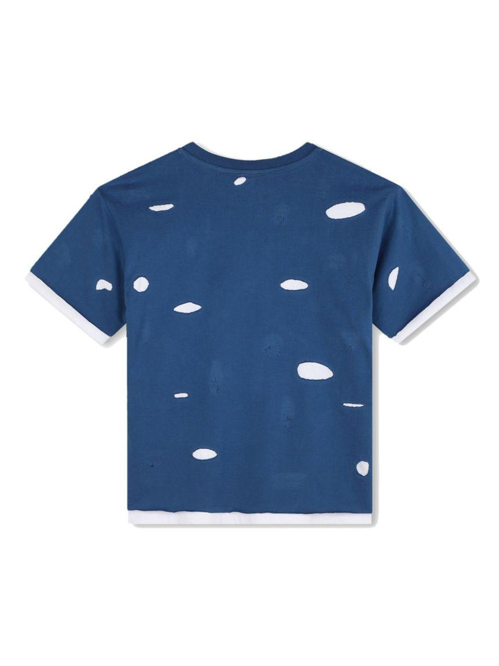 T-shirt blu bambino