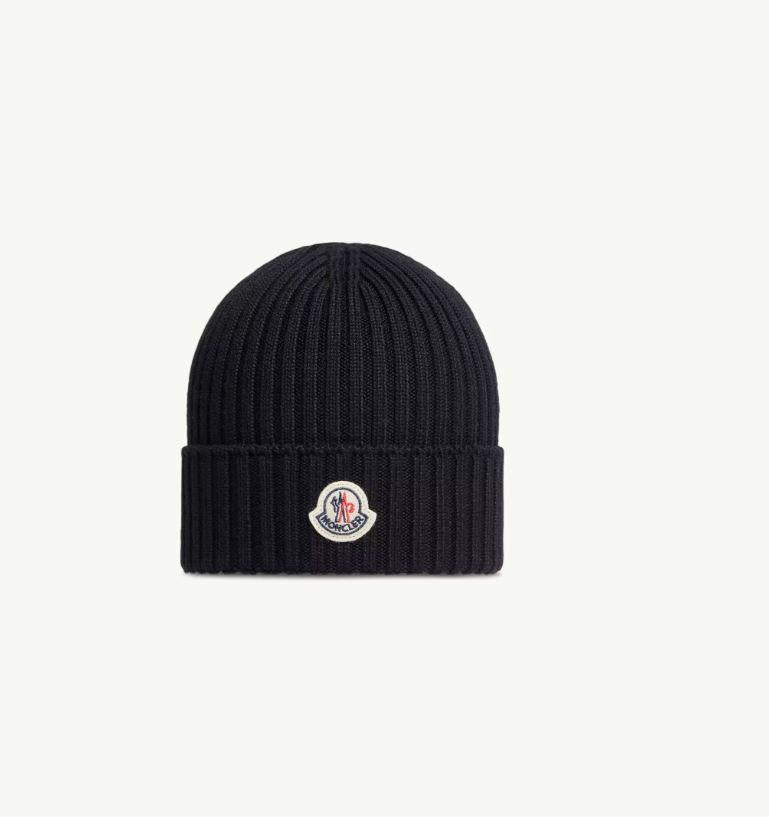 cappello nero bambino 3B00009M1131 999 Moncler Kids 