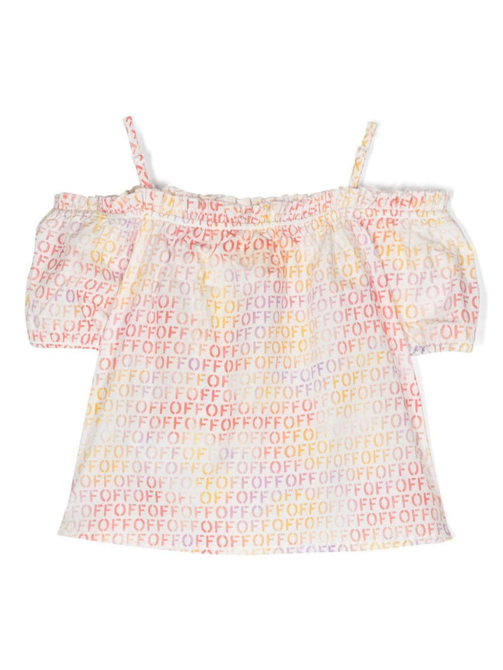 blusa multicolor bambina
