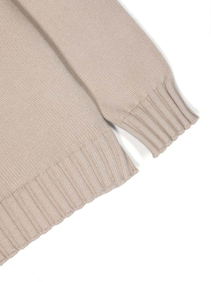 Maglione beige bambino