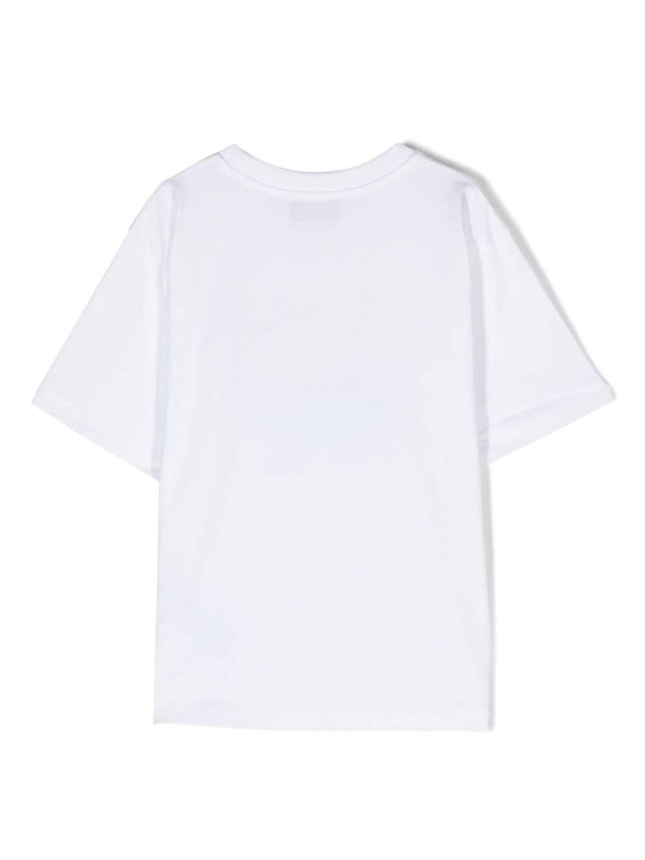 T-shirt bambino bianca/multicolore