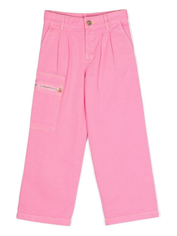 Jeans rosa bambina Jacquemus kids