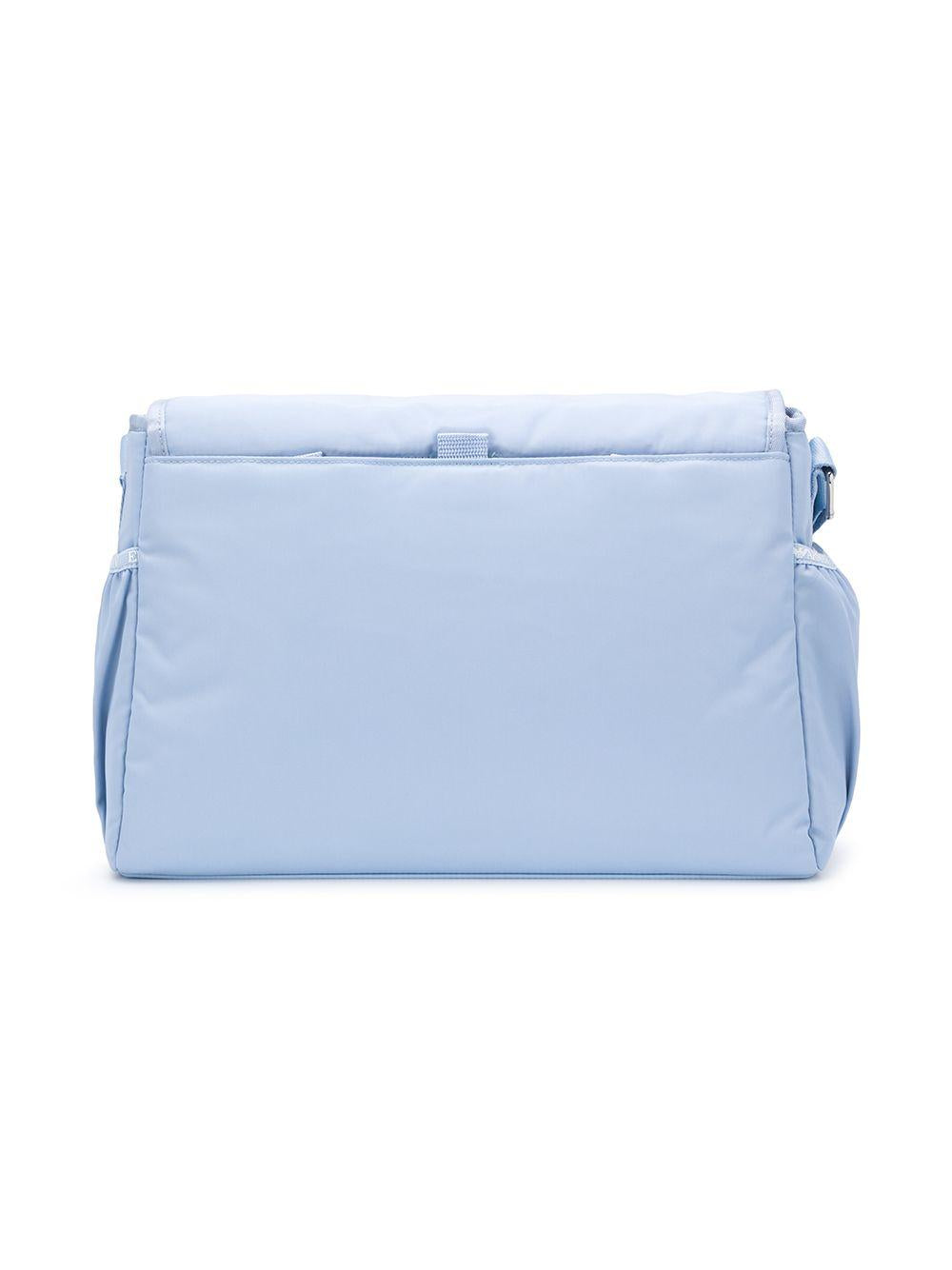 Borsa neonato azzurra
