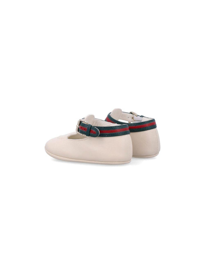 Scarpine beige neonata