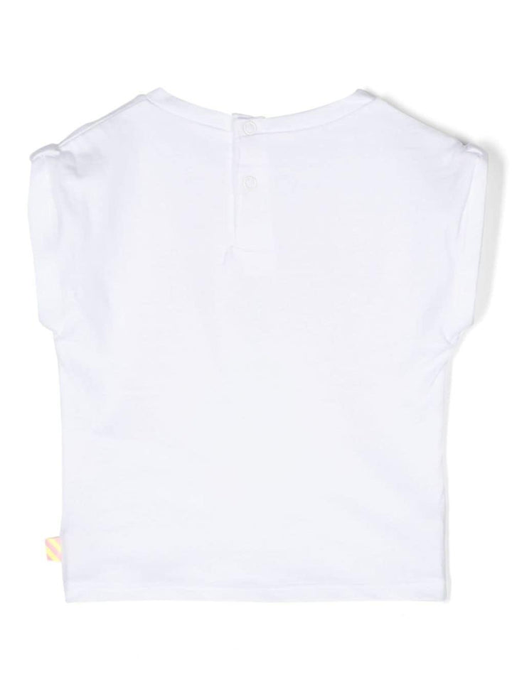 T-shirt neonata bianca