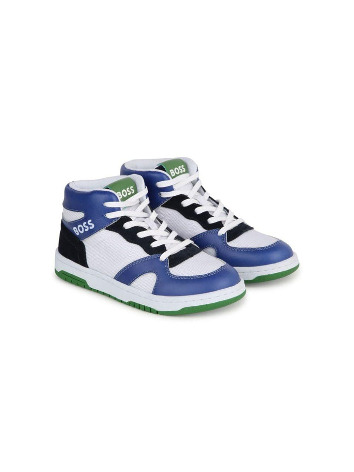 sneakers bianco/blu bambino