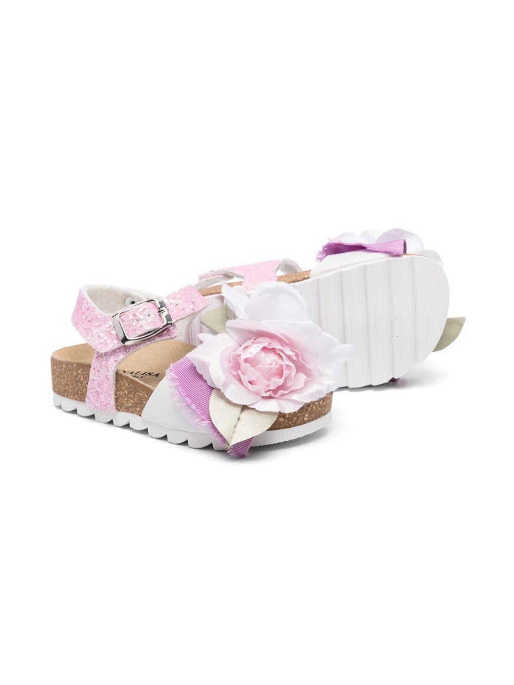 Sandali bambina rosa/viola