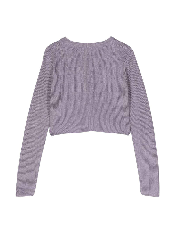 Cardigan lilla bambina