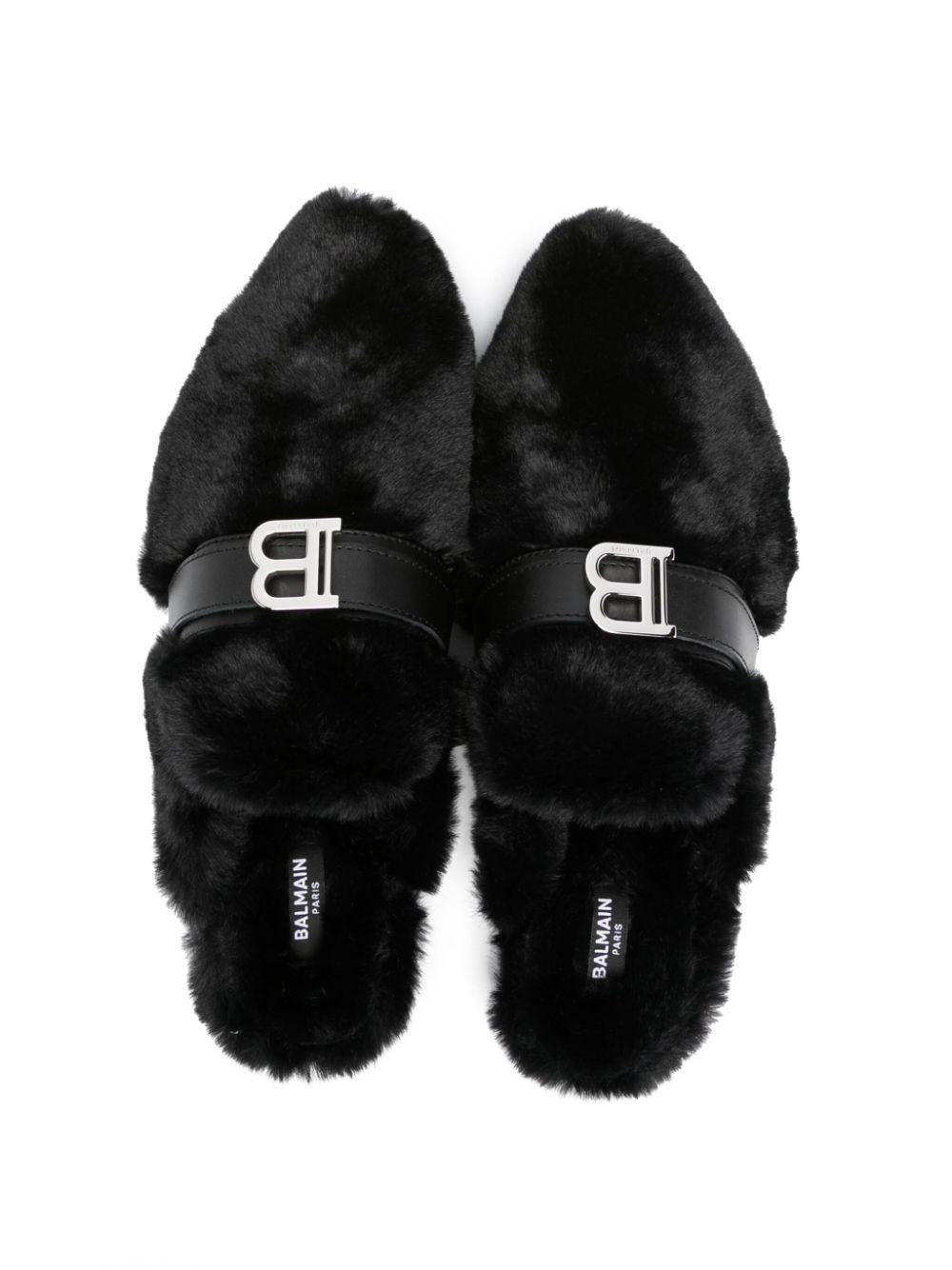 Mocassini neri bambina