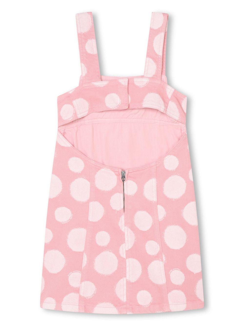 abito rosa bambina