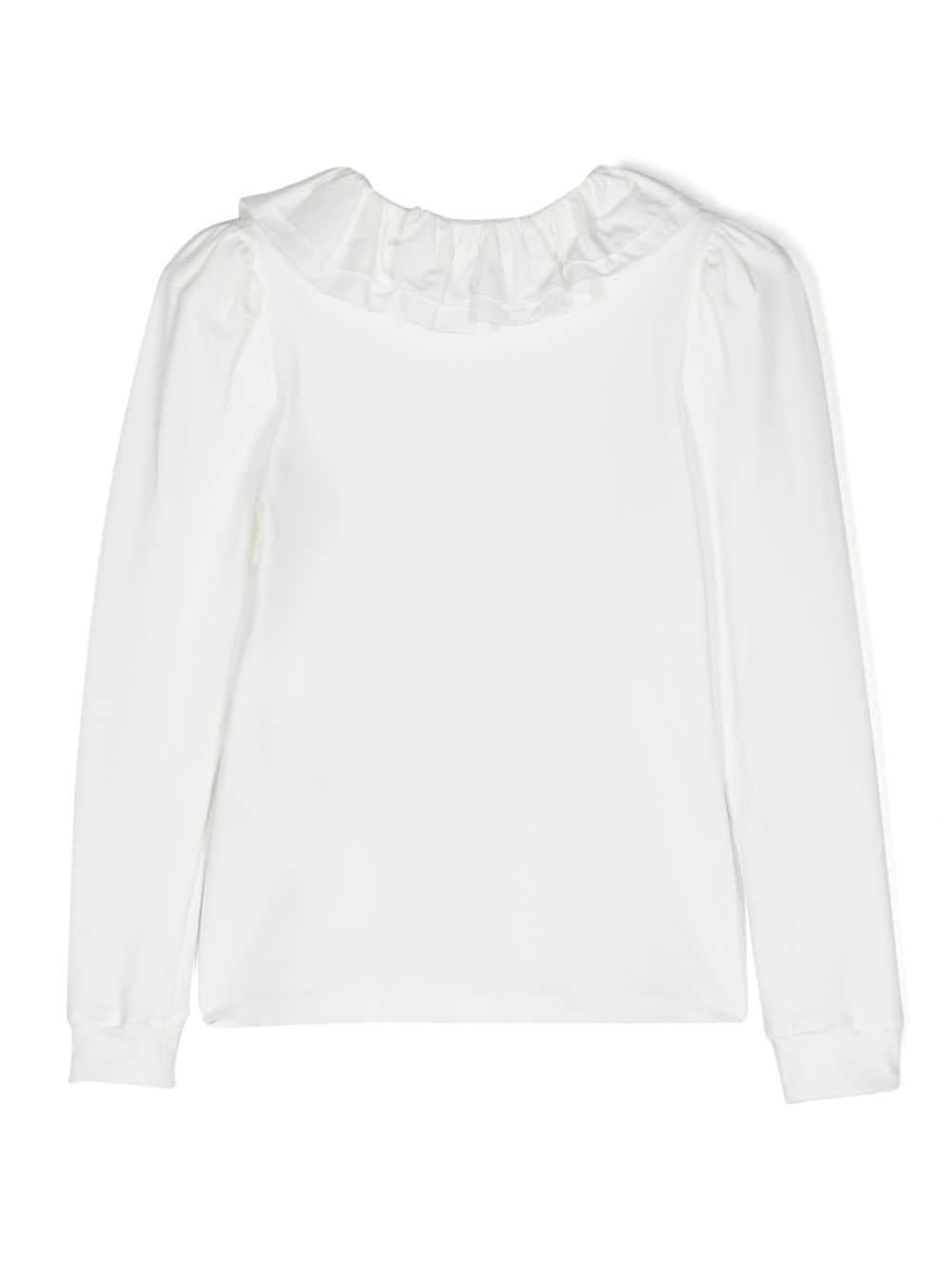 Blusa bianca bambina