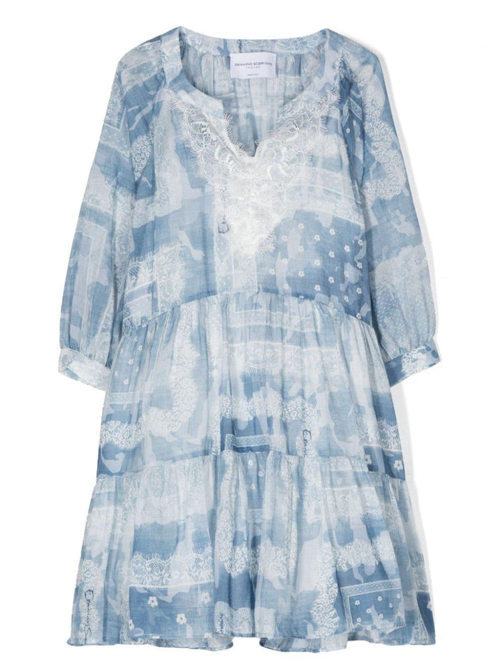 Abito denim bambina