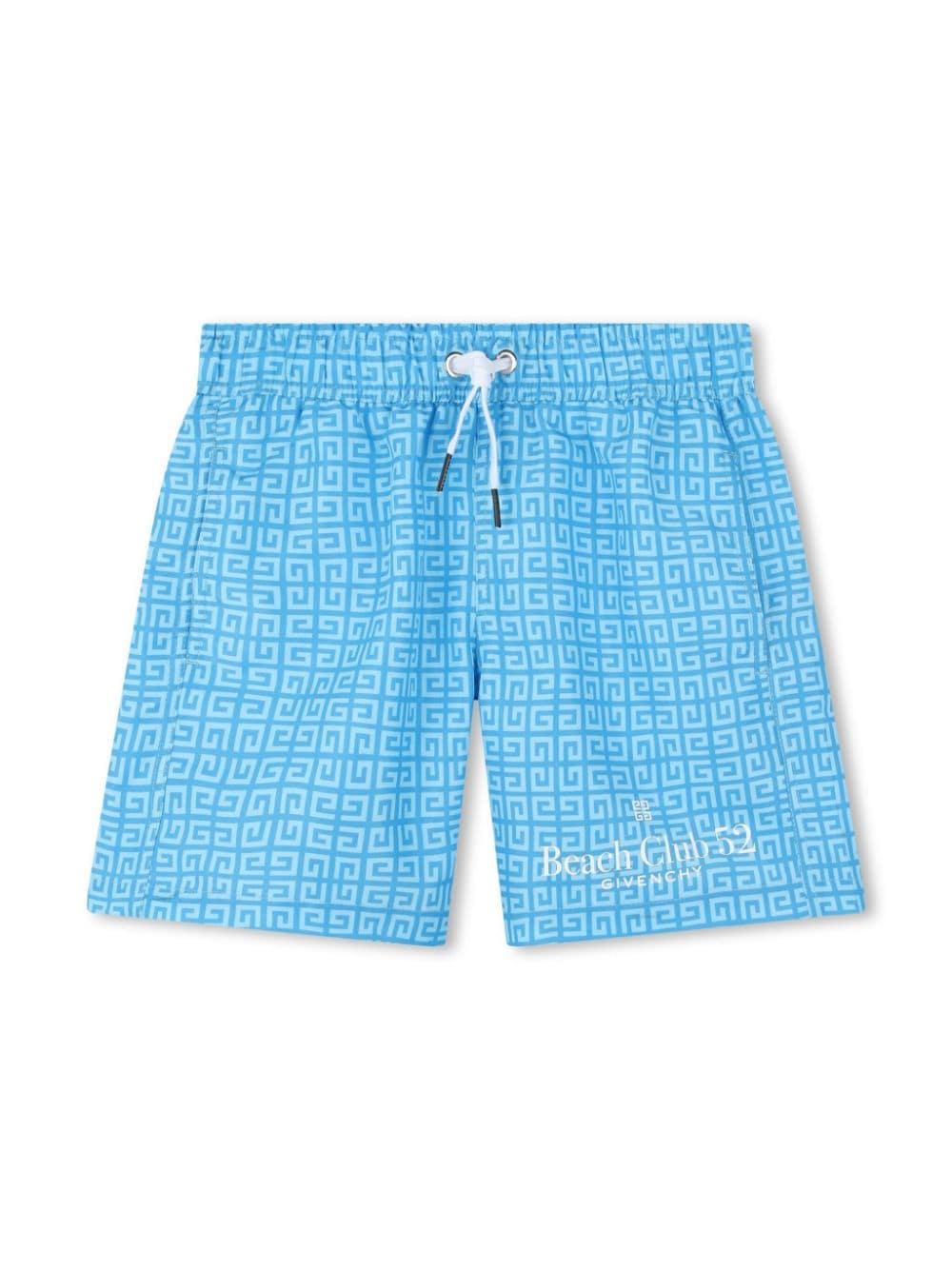costume da bagno celeste bambino H30226 81K Givenchy Kids 