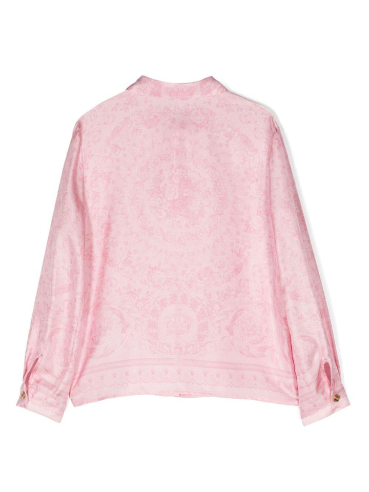 Camicia rosa bambina