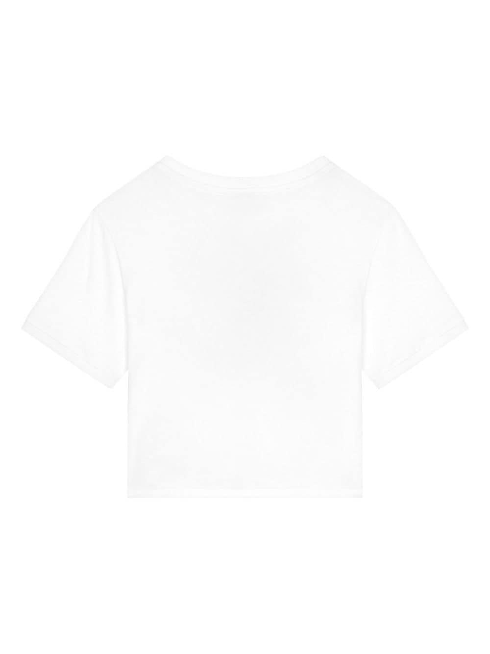 t-shirt bianca bambina