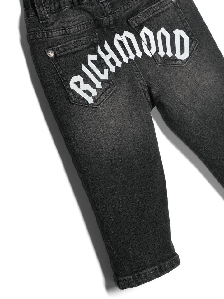 Jeans neri neonato unisex