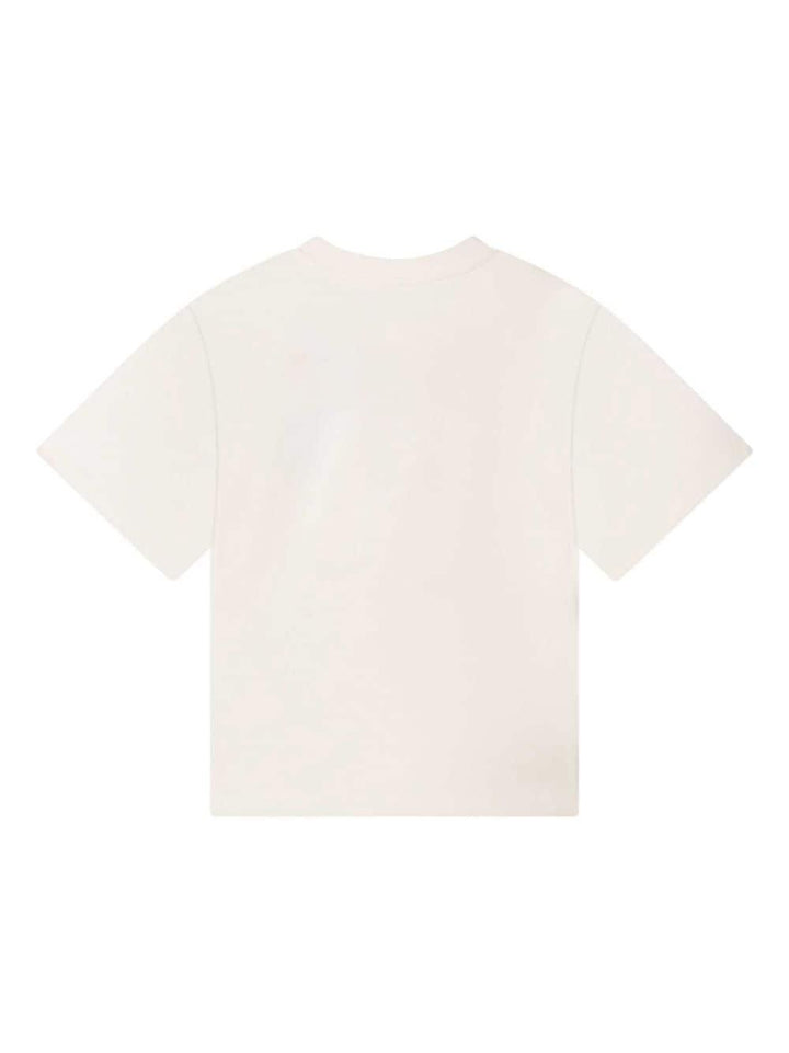 T-shirt bianca unisex K55010 12P KENZO KIDS 